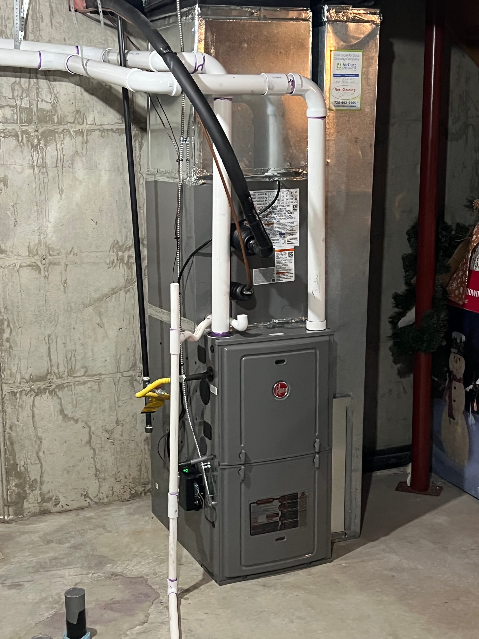 Gallery photos for Out With a 23-Year-Old System, In With High-Efficiency Rheem Comfort: Image #1