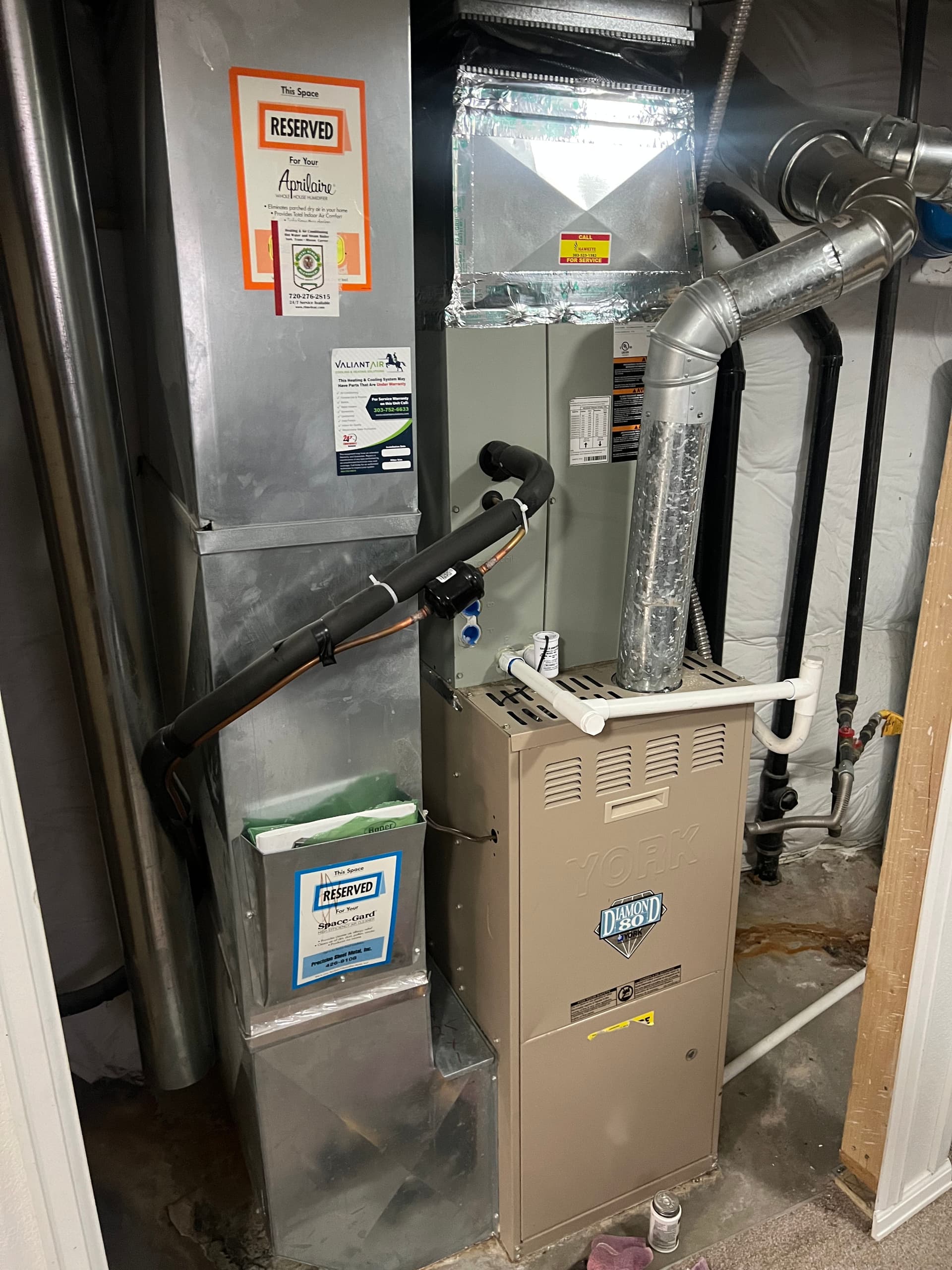 Gallery photos for Gas Line Reroute and Furnace Service Done Right: Image #1