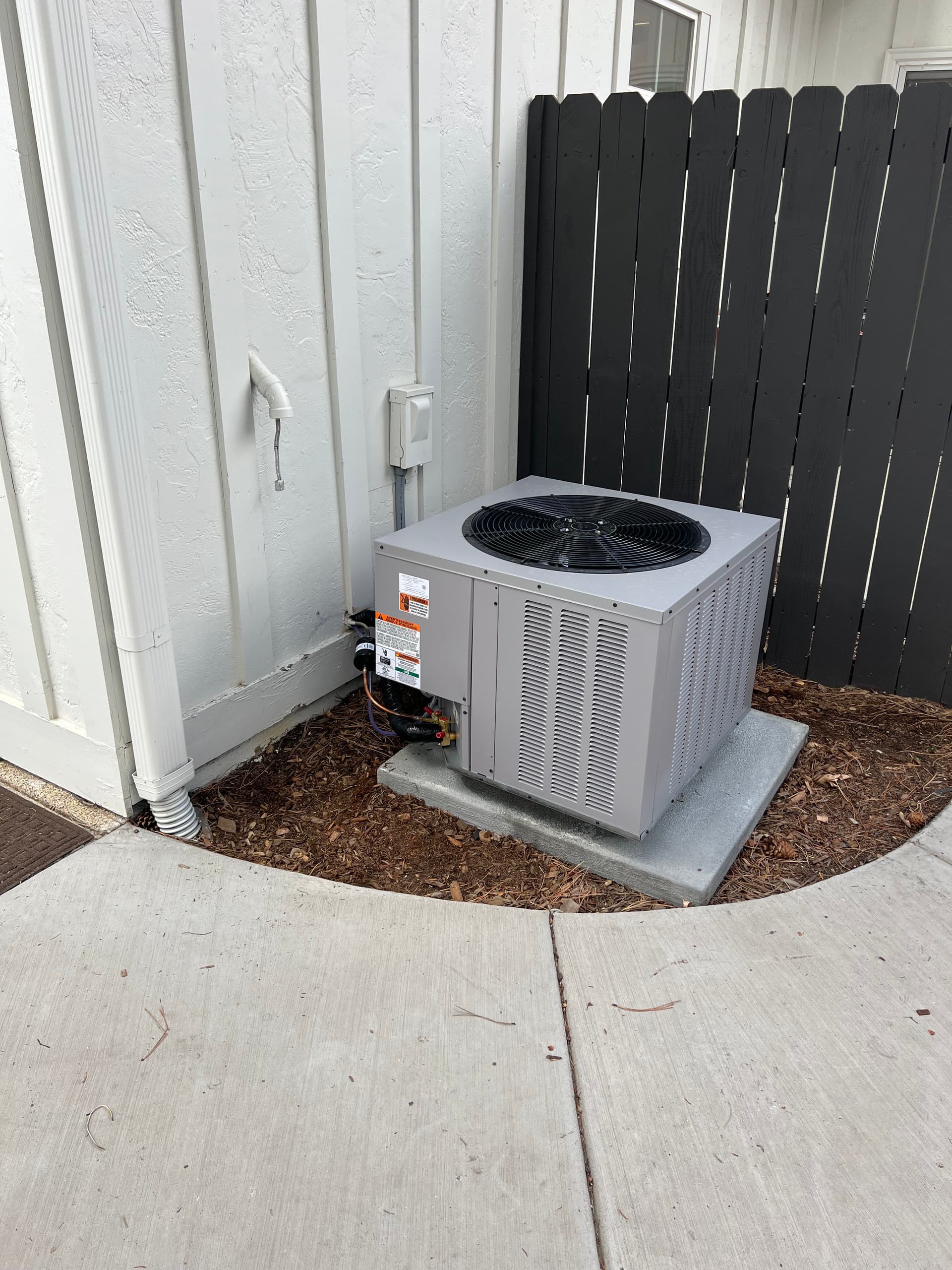 Rheem Furnace and A/C Install with Full System Relocation image