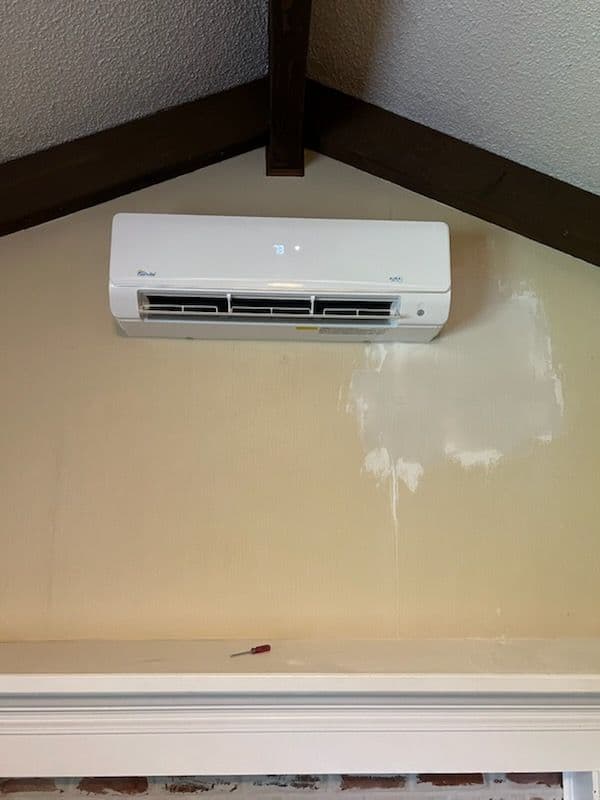 Gallery photos for Energy-Efficient Senville Mini Split Installation: Image #1