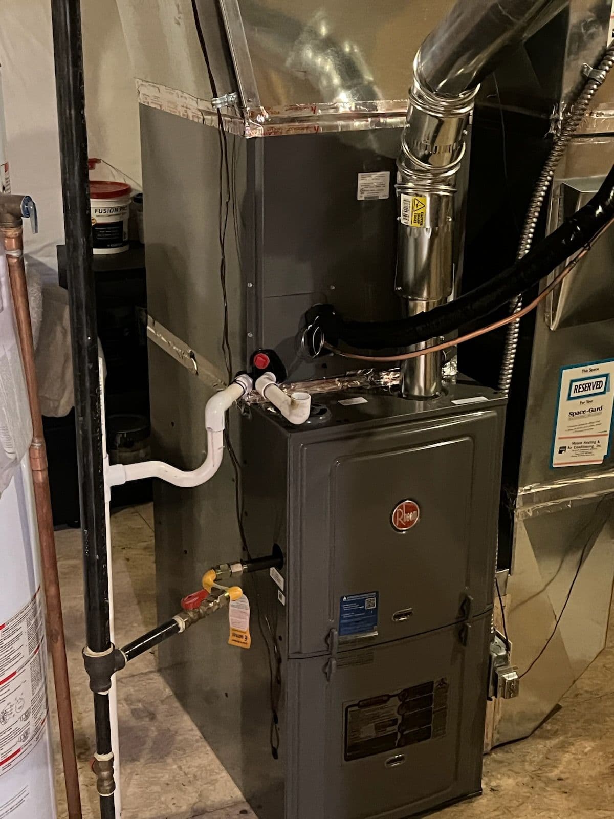 Efficient Rheem HVAC Installation in Centennial image