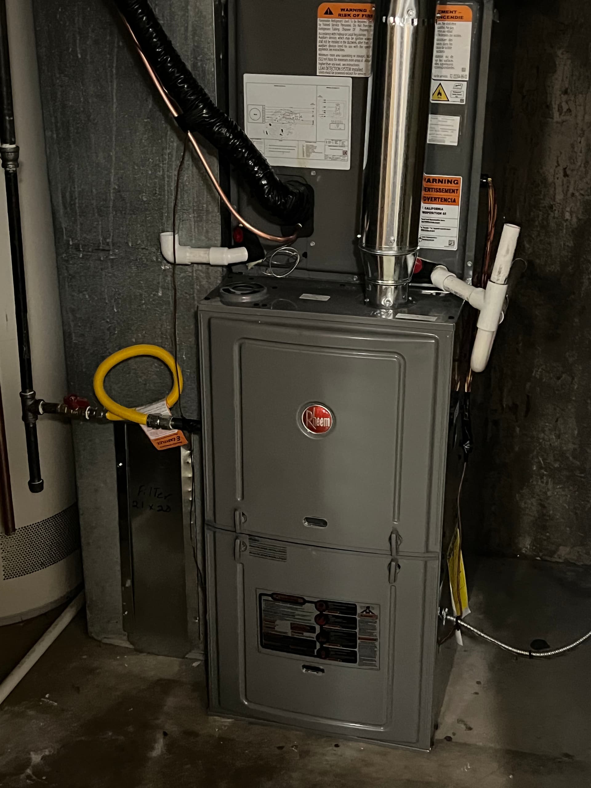 Gallery photos for New Rheem Furnace and AC Installation in Littleton: Image #2